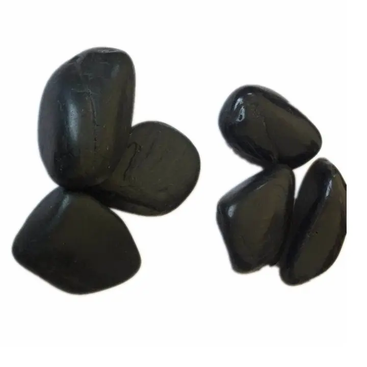 Galets de pierre naturelle brillante, 5mm, prix en pierre lisse