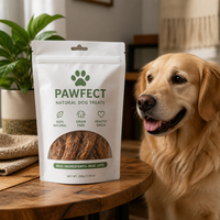 Fabricant de sacs en plastique personnalisés, sachet refermable à fermeture éclair, sachet Doypack pour l'emballage de friandises pour animaux de compagnie