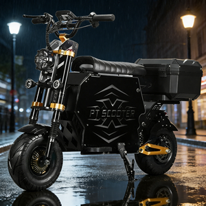 Scooter Eléctrico HCBK 72V100AH con Batería de Litio Extraíble GT-M6, Doble Motor, Doble Tracción, 230 km de Autonomía, Diseño de Doble Motor y Doble Tracción - Product Image 6