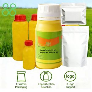 Isoxaflutole 75 G/L Aclonifen 500 G/L SC Aclonifen Erbicida Pesticida per l'Agricoltura Produzione Industriale di Erbicidi - Product Image 3
