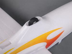 हाई फ्लाई टाइम्स एफएमएस फॉक्स 2300 मिमी एरोबेटिक ईपी ग्लाइडर वी 2 पीएनपी आरसी प्लेन कार्बन कम्पोजिट विंग के साथ आसान परिवहन डिजाइन - Product Image 4