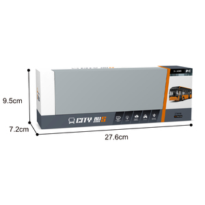 Qs Bán Buôn R/C Thành Phố Xe Buýt Trường Học Xe Đồ Chơi 1:32 Quy Mô 27Mhz Điều Khiển Từ Xa Mô Hình Mô Phỏng Xe Đồ Chơi Cho Trẻ Em Quà Tặng - Product Image 5