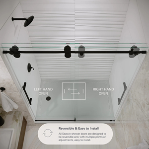 <span class=keywords><strong>Puerta</strong></span> Corredera de Ducha sin Marco con <span class=keywords><strong>Ruedas</strong></span>, <span class=keywords><strong>Mampara</strong></span> de <span class=keywords><strong>Baño</strong></span> de Vidrio Templado, <span class=keywords><strong>Puerta</strong></span> Corredera de Ducha en Oro Cepillado/Níquel Cepillado - Product Image 6