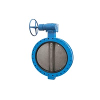 Vanne papillon DIDLINK à joint souple en fonte, à commande manuelle, pour basses températures, DN50-DN1200, pour l'alimentation en eau