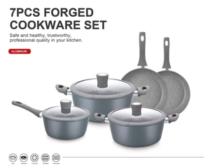 Juego de 7 <span class=keywords><strong>Ollas</strong></span> de <span class=keywords><strong>Granito</strong></span> de Gran Tamaño, Cacerola Antiadherente para Mantener el Calor, Sartén de <span class=keywords><strong>Granito</strong></span> - Product Image 5