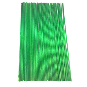 40CM de long 5mm d'épaisseur couleur verte plante supportant des bâtons de <span class=keywords><strong>bambou</strong></span> pour le jardinage - Product Image 6