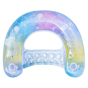 FR-029 Amaca Gonfiabile Galleggiante per Piscina, Letto Galleggiante Pieghevole, Salvagente per Adulti - Product Image 4