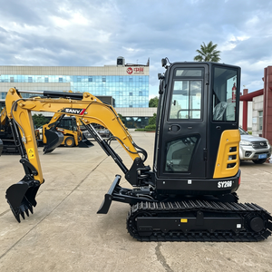 รถขุดขนาดเล็ก SY26U แบบ Zero Tail Swing พร้อมรางยืดหดได้ ระบบไฮดรอลิก เหมาะสำหรับงานก่อสร้างในพื้นที่แคบในเมือง - Product Image 1