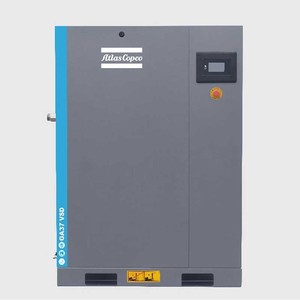 เครื่องอัดอากาศแบบสกรูอุตสาหกรรม Copco GA37VSD GA55VSD GA90VSD กำลังไฟ 37kw 55KW 90KW ใช้ไฟ AC เสียงเบา - Product Image 5