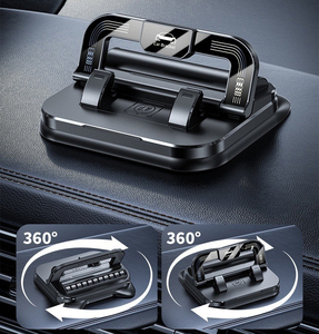 Support de téléphone <span class=keywords><strong>portable</strong></span> universel pour tableau de bord de voiture avec rotation à 360 degrés, avec carte de stationnement <span class=keywords><strong>temporaire</strong></span> pour voiture, plaque de numéro de téléphone - Product Image 4
