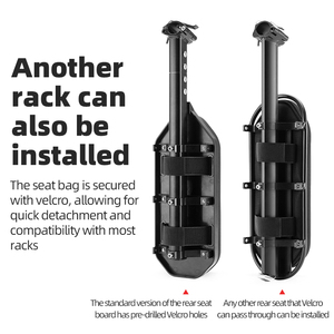 ROCKBROS-Portaequipajes de bicicleta de liberación rápida, portaequipajes de aleación de aluminio ligero para asiento trasero de bicicleta con guardabarros - Product Image 3