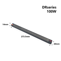 Fuente de Alimentación LED Ultrafina de Tamaño Mini, 12V 24V 100W, Conmutación Aislada, Múltiples Protecciones para Iluminación de Calles
