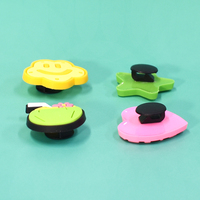 30 pièces/ensemble été PVC chaussures breloques rose fille chapeau sac nuage noix de coco sabots accessoires bricolage épingles décoration pour cadeau de noël