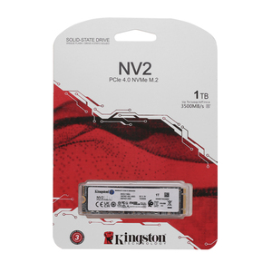 كينغستون NV2 4 تيرابايت NVMe M.2 PCIe 4.0 2280 SSD الجيل الرابع × 4 بسرعة قراءة تصل إلى 3500 ميجابايت/ثانية، صفقة رائعة لترقية أجهزة الكمبيوتر المحمولة والمكتبية - Product Image 1