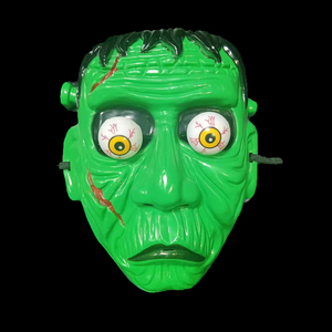 Máscara <span class=keywords><strong>de</strong></span> <span class=keywords><strong>Vampiro</strong></span> con Ojos Móviles para Disfraz <span class=keywords><strong>de</strong></span> Festival Fantasmal, Monstruo <span class=keywords><strong>de</strong></span> Cara Azul Travieso, Cubrecara para Baile - Product Image 1