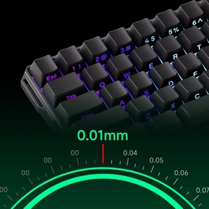 Akko MonsGeek FUN60 Professional Magnetic <b>Switch</b> Hall Effect Quick Trigger Gaming Keyboard 60% Layout - Product Image 6