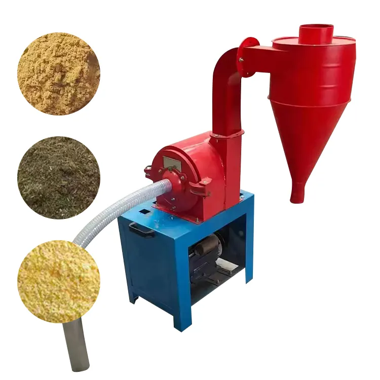 Molinillo de harina pequeño de alta calidad Molino de harina eléctrico para el hogar Máquina de molienda de harina de alta calidad