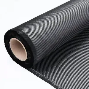 Vaste Vorm Stabiele 3K 240G Twill Carbon Fiber Doek Stoffen Roll