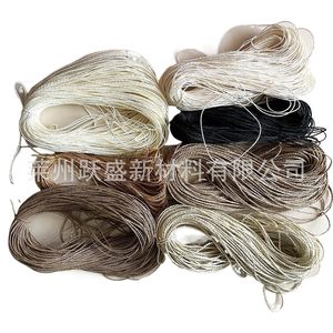 Le fabricant personnalise des cordes en papier à deux brins pour les cordes décoratives en papier DIY, y compris des cordes en papier raphia colorées. - Product Image 5