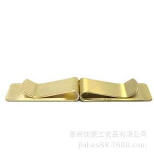 Oem Fabriek Custom Metalen Veerstaal Rvs Riem Clips Metalen Holster Clips Voor Lederen Holsters - Product Image 6