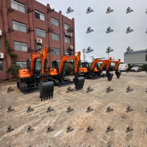 Nouvelle marque de pelle sur pneus Develon Doosan DX60W DX150W DX210W Machines de construction de haute qualité Vente de moteur de pompe à moteur de 6 tonnes - Product Image 6