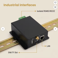 Passerelle IoT industrielle Ubuntu 24.04 Linux PC avec 4G LTE GPS WiFi Ethernet RS232 RS485 Passerelle Modbus TCP industrielle