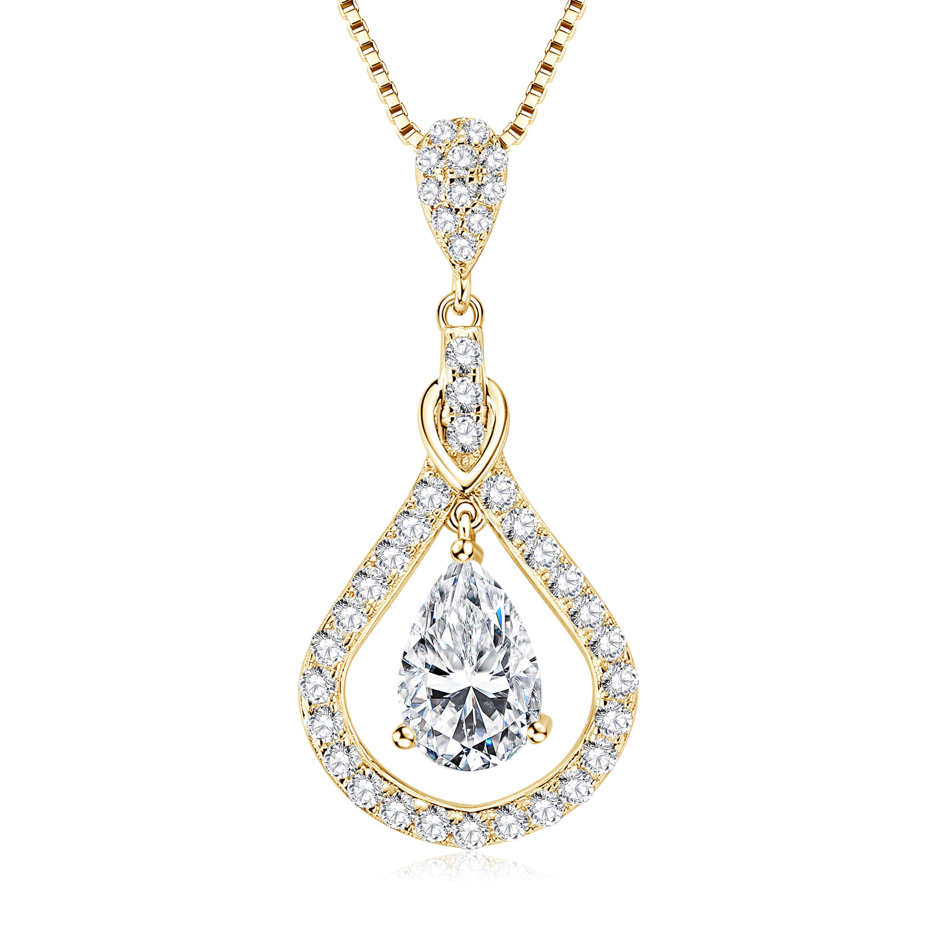 Collier intelligent[KGold]6x9mm