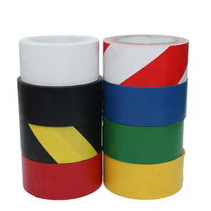 เทปพีวีซีกันลื่นคุณภาพสูง ขนาด 48 มม. สำหรับทางม้าลาย ใช้งานได้ดี ด้านเดียว ใช้สำหรับเตือนการจราจรบนพื้น - Product Image 5