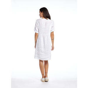 Abito da <span class=keywords><strong>Donna</strong></span> <span class=keywords><strong>in</strong></span> <span class=keywords><strong>Lino</strong></span> Italiano all'Ingrosso <span class=keywords><strong>Abbigliamento</strong></span> Prato Italia Abiti per Taglie Forti da <span class=keywords><strong>Donna</strong></span> Abiti da Ragazza - Product Image 2