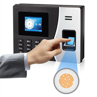 Reloj Biométrico de Control de Asistencia, Sensor Óptico de Huellas Dactilares, Capacidad de 230,000 Registros, Software en la Nube para Registro de Tiempo