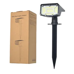 Hochwertiger günstiger Preis 50 LED-Lichter Außenbereich Solar-Spotlicht wasserdichter Solar-Spotlight