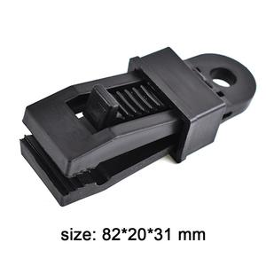 Clip de tente Fiery Fox, boucle de sécurité en plastique avec point de traction pour fixation coupe-vent de bâche, utilisation extérieure - Product Image 4