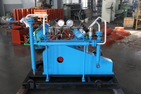 Compresseur à diaphragme haute capacité Gaz air Hydrogène Biogaz Ammoniac GPL GNC CO2 Oxygène Instrument Haute pression Type à vis
