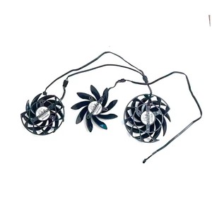 Ventilateur de carte graphique pld10015b 12h 0.55a 4pin pour Gigabyte aorus GeForce RTX 3070 <span class=keywords><strong>3080</strong></span> 3090 Xtreme RX 6800 <span class=keywords><strong>6900</strong></span> <span class=keywords><strong>XT</strong></span> MASTER 16G - Product Image 2