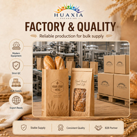 Bolsas de Papel Impresas Personalizadas para Panes de Levadura y Rústicos |   Papel Renovable, Opción de Tinta a Base de Agua, Entrega Rápida