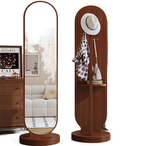 Stand luci camera bambini semplici trucco lungo per bambini che ruota a figura intera <span class=keywords><strong>specchio</strong></span> moderno camera da letto disegni <span class=keywords><strong>specchio</strong></span> vestizione - Product Image 3