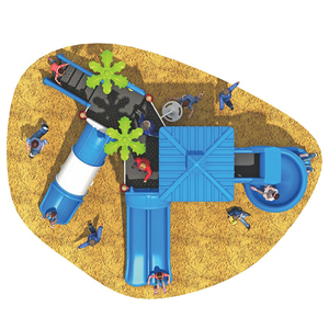Parque Infantil Comercial 2026, Nuevo Modelo, para Niños, con Tobogán, Equipo para Patio Trasero - Product Image 5