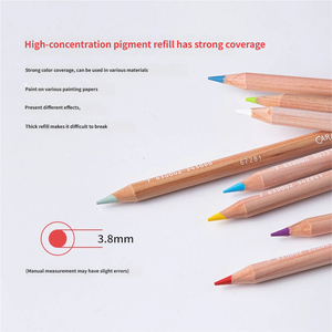 Crayon de couleur à base d'huile Caran D'Ache 6901, 100 nuances, qualité artiste premium, pièce individuelle, idéal pour les étudiants - Product Image 5
