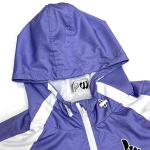 Veste personnalisée Vêtements d'extérieur Fermeture éclair Design Veste à capuche coupe-vent pour le sport et le fitness avec doublure en maille - Product Image 4