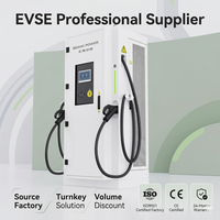 Station de recharge EV ultra-rapide 360 kW directe fabricant EVSE, infrastructure de recharge publique CCS2 pour concentrateur logistique transfrontalier