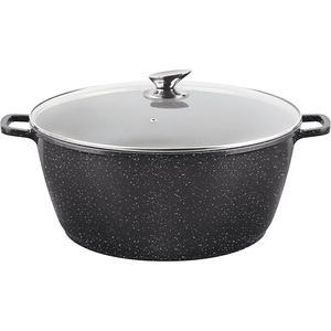 6 uds., <span class=keywords><strong>Jumbo</strong></span> fundido a presión, tamaño grande, 36/40/44cm, ollas, sartenes, estilo americano, juegos de utensilios de cocina antiadherentes ecológicos diseñados para cocinar - Product Image 2