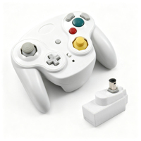 Manette de jeu NGC avec récepteur 2.4G, manette sans fil Gamecube NGC pour Wii Gamecube, joystick, mando, manette