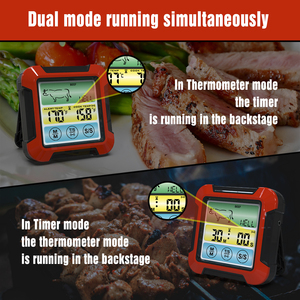 Neues Digitales Sofortlese-<span class=keywords><strong>Thermometer</strong></span> für Fleisch und Süßigkeiten Fleischthermometer mit Touchscreen für Küche Grill <span class=keywords><strong>BBQ</strong></span> Kochen - Product Image 4