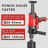 Jindu 9120 1800W perceuse à noyau de diamant Offre Spéciale 120mm perceuse à diamant filaire pour béton