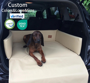 Camas para maletero de coche para perros y gatos, cama para perros al aire libre OEM ODM, cubierta extraíble lavable personalizada con cremallera duradera, cama para perros de viaje - Product Image 1
