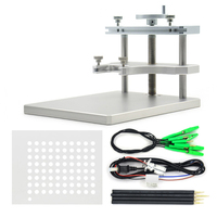 Marco LED BDM de acero inoxidable, conjunto completo de adaptadores BDM para KESS Ktag FGTECH BDM100, herramienta de programación de Chip ECU con sonda, 22 Uds.