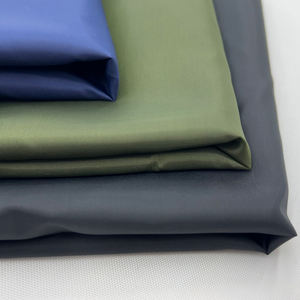 Precio de fábrica 190T 210T 100% Poliéster Forro Uso Hilo Teñido Tela Tafetán - Product Image 1