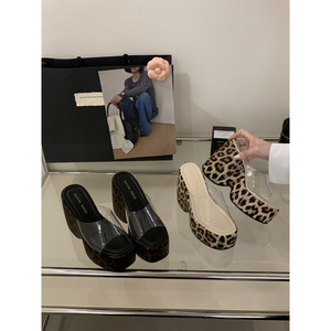 Zapatos de Tacón Alto Transparentes de PVC con Tiras para Mujer, Ideales para Discotecas y Fiestas, Zapatos Sexys para Bailar en Eventos Nocturnos - Product Image 4