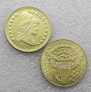 Pièces commémoratives de 10 dollars des États-Unis (1795-1807) (Liberty Cap / Small Eagle), cadeaux, décoration intérieure - Product Image 5