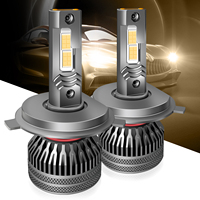 Bombilla LED para Faros Delanteros de 4300K con Ventilador H11 9005 9006 9012 9012, Luz Antiniebla LED de 140W para Automóviles de 12V, Iluminación Automotriz 880 881 H1 H3